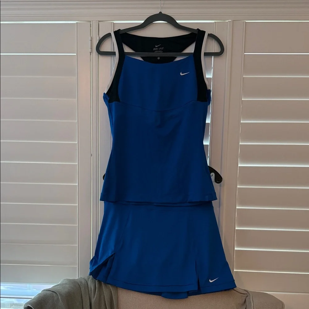 Nike Royal Blue Sports Skirt Set - Picture 1 of 7